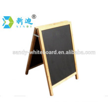 Factory direct wooden blackboard with stand